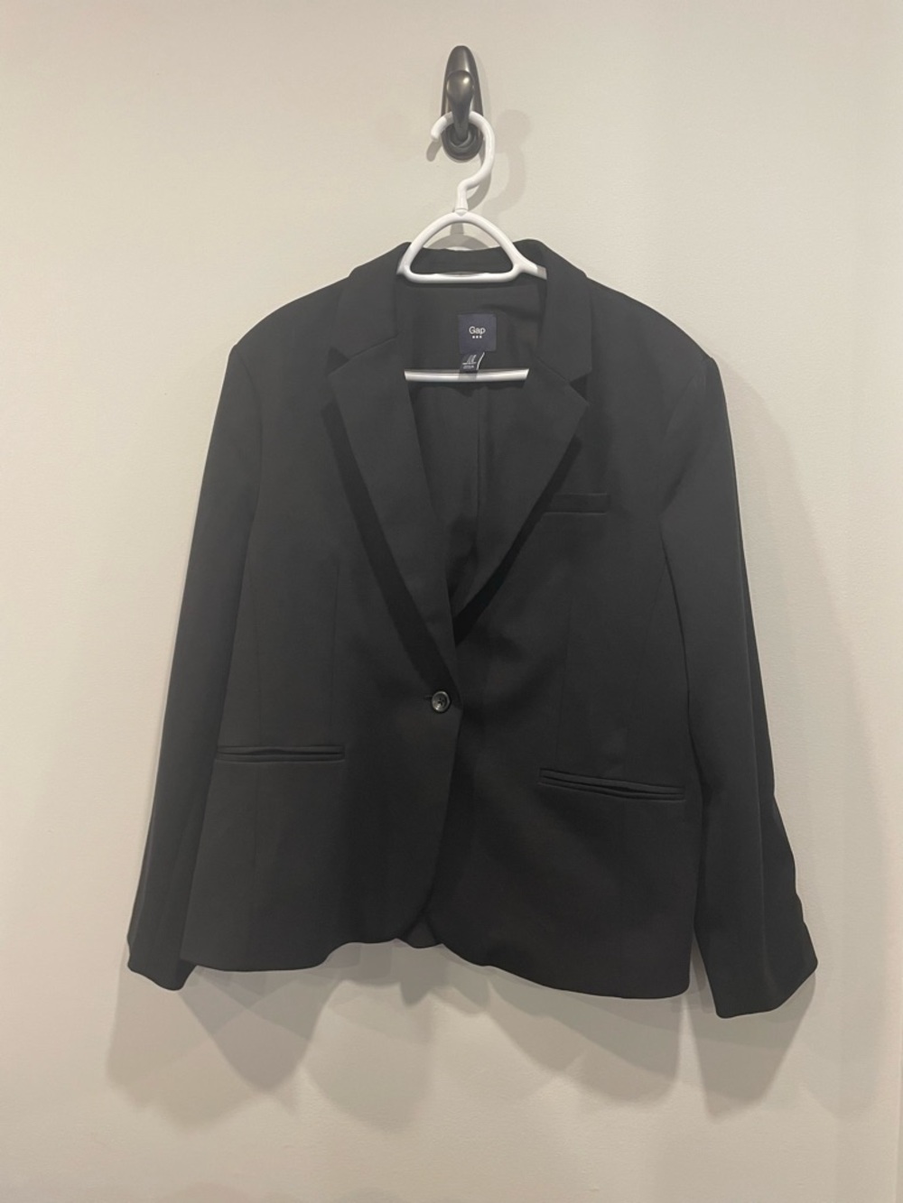 GAP Black Women's Tailored Blazer - Picture 2 of 8